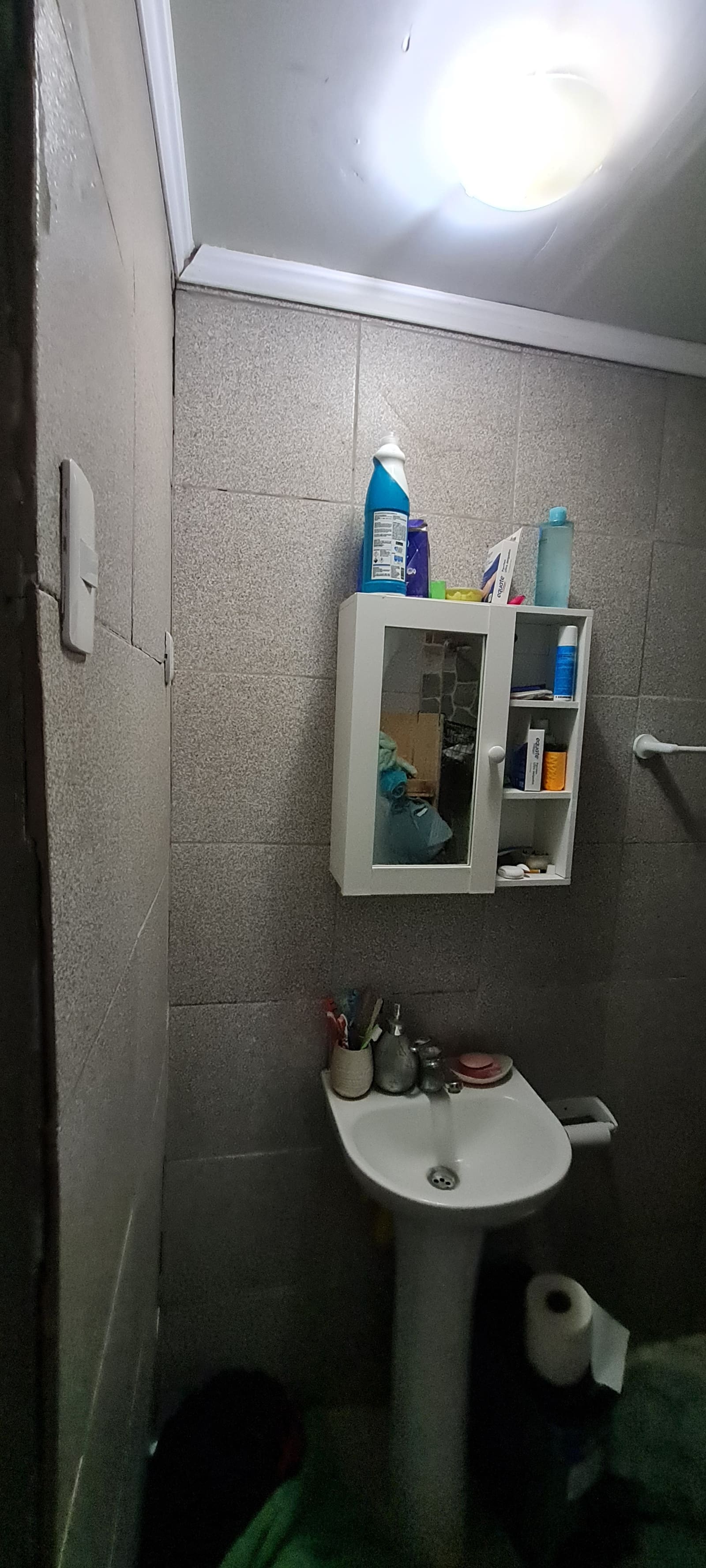 Baño antes de remodelar