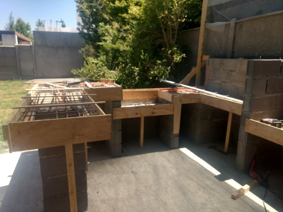 Construcción de quincho — Agarrobos