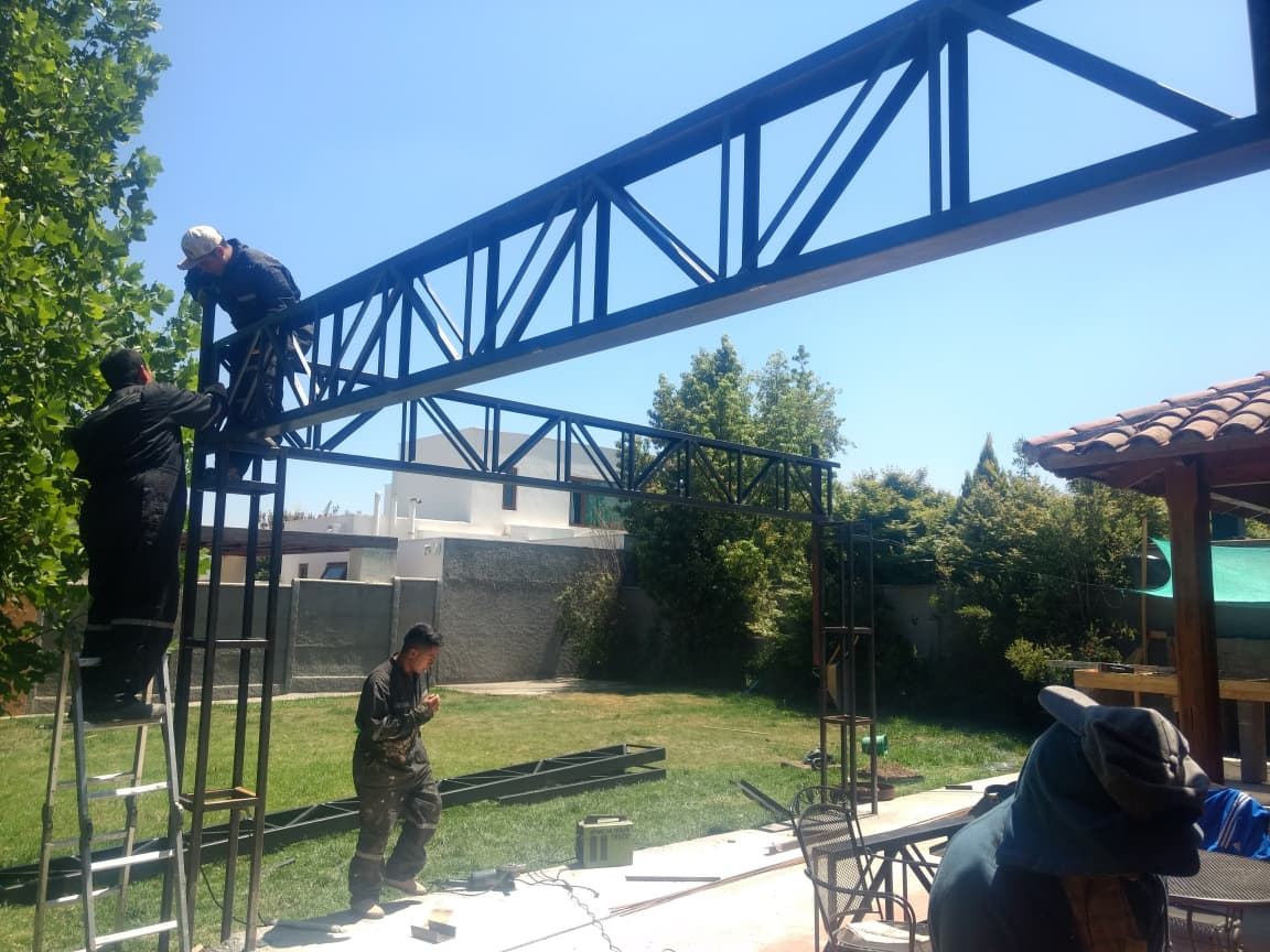 Construcción de quincho — Agarrobos