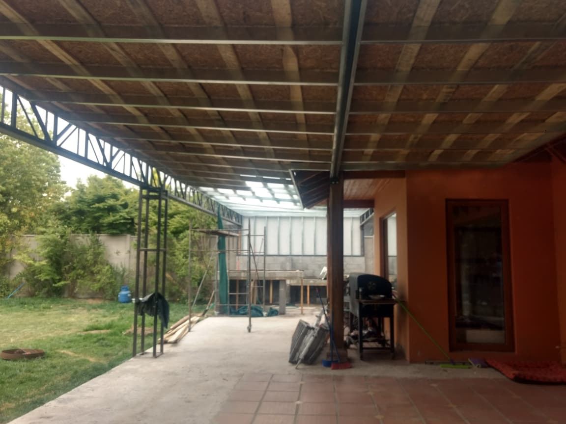 Construcción de quincho — Agarrobos