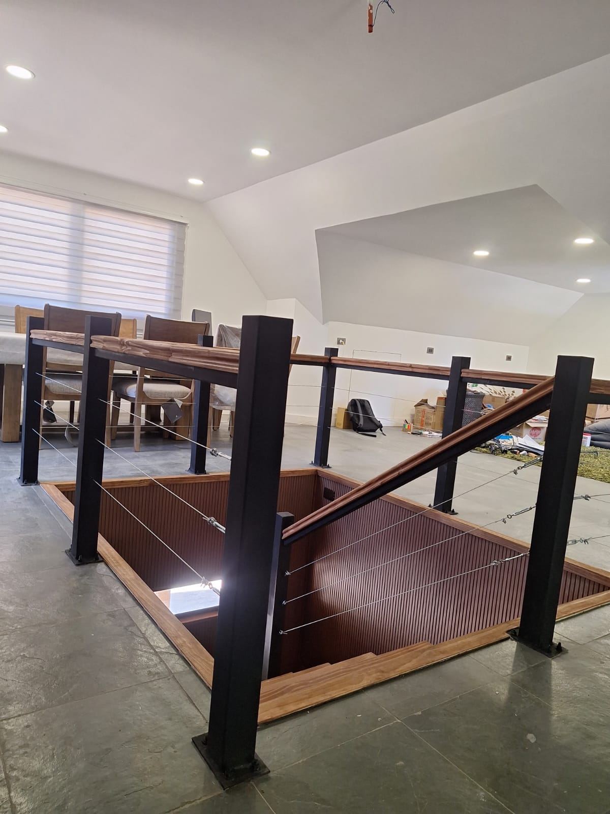 Remodelación caja de escalera — Las Perdices